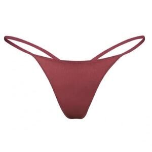 Skims Red Pink Berry T-String Thong Panties Size 4X